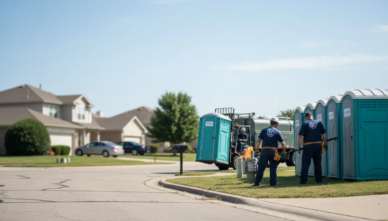 Porta Potty Rental in Oakland, IA near me